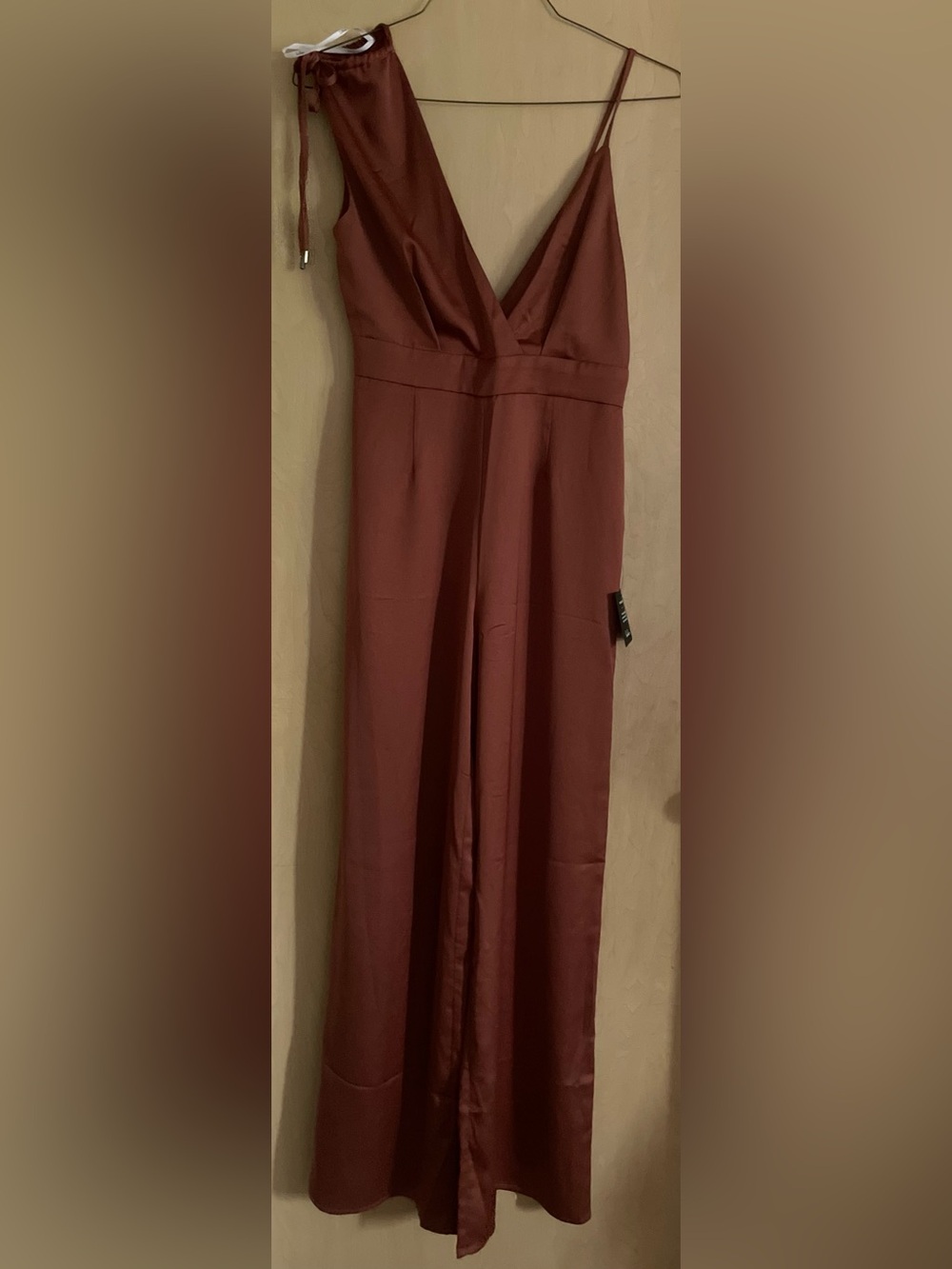 Lulu's Sleeveless Maxi Skirt Jumpsuit in Wine